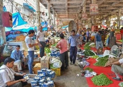 APMC Azadpur Market, Delhi