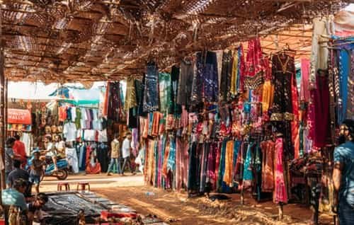 Anjuna Flea Market, North Goa