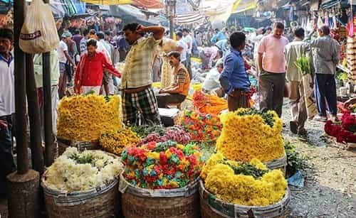 Gudimalkapur Flower Market, Hyderabad