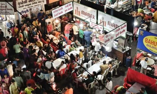 Manek Chowk Food Market, Khadia